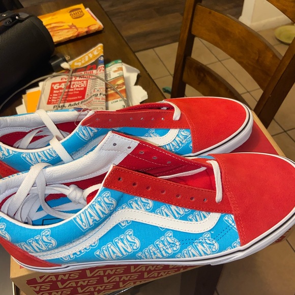 old skool vans size 2